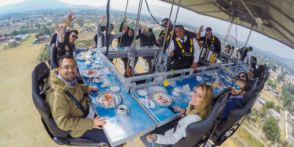 Experiencia Gastronómica - Dinner In The Sky - Ciudad de México